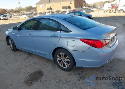 2013 Hyundai Sonata Gls из США, поврежденный, VIN 5NPEB4AC3DH538104